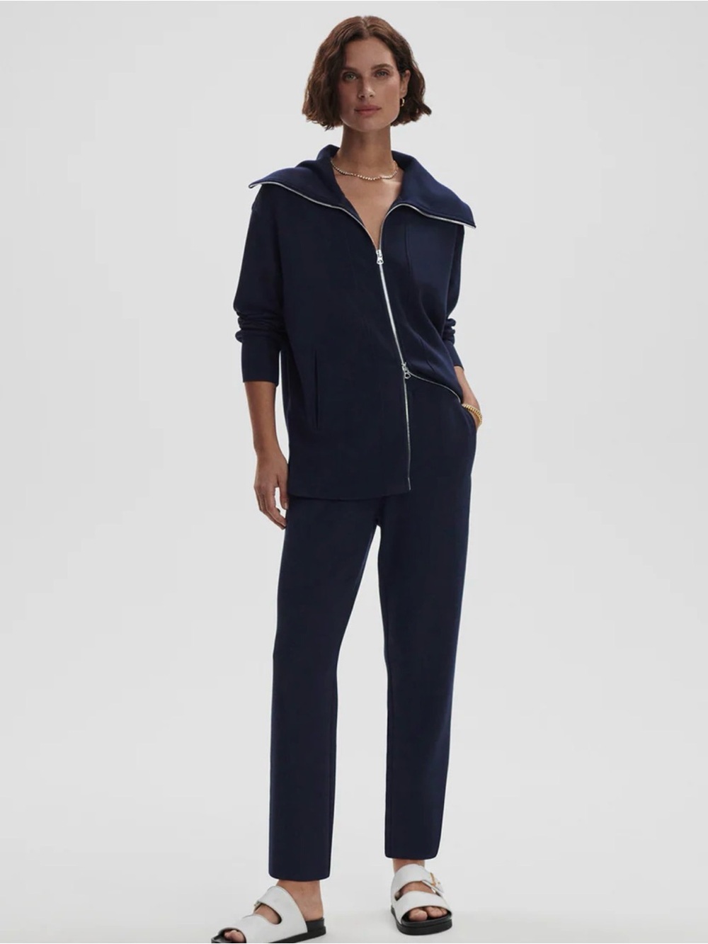 Varley Navy Slim Pant Sz XL-NWT